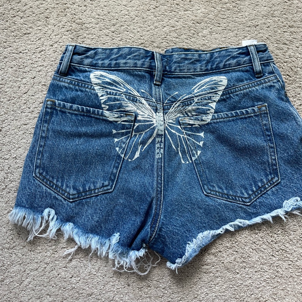 Pacsun butterfly shorts size 25